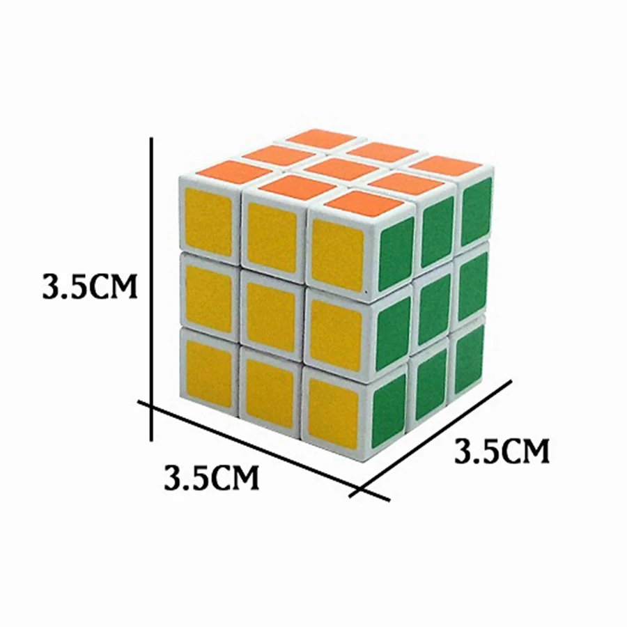 2019 YUXIN Мини Волшебный куб 3x3x3 соревнование Волшебная скорость Cubo брелок
