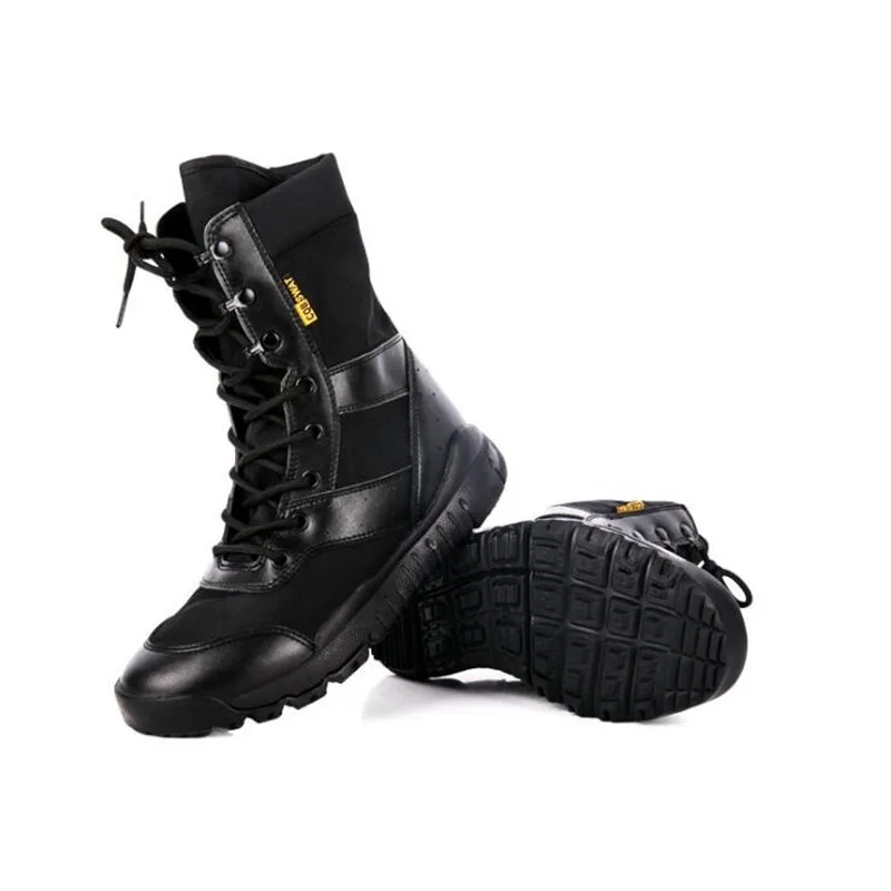 New Summer Military Tactical Super light Solid Mens Boots Army Combat Lace-up Ankle Boot | Обувь