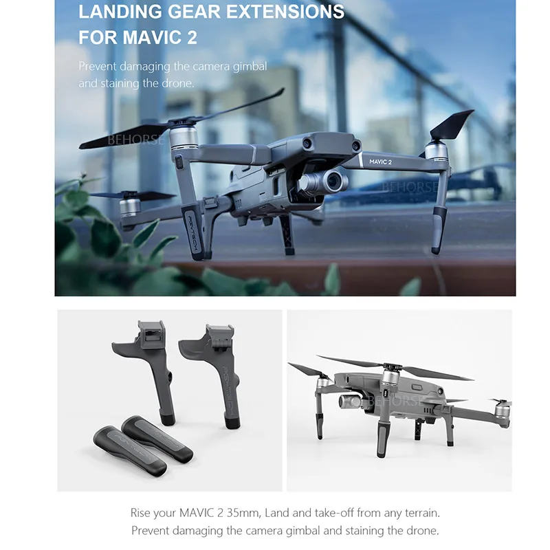 Комплект аксессуаров 7 в 1 PGYTECH Mavic 2 Pro чехол для фильтра DJI ND держатель контроллера