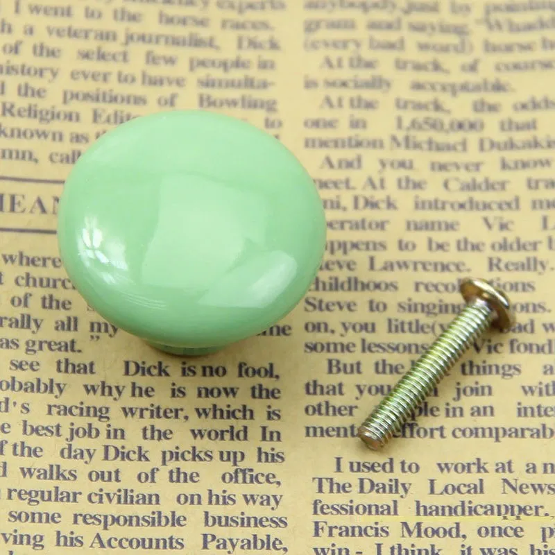 Карамельный цвет круглой мебели с стальном корпусом керамические ручки для