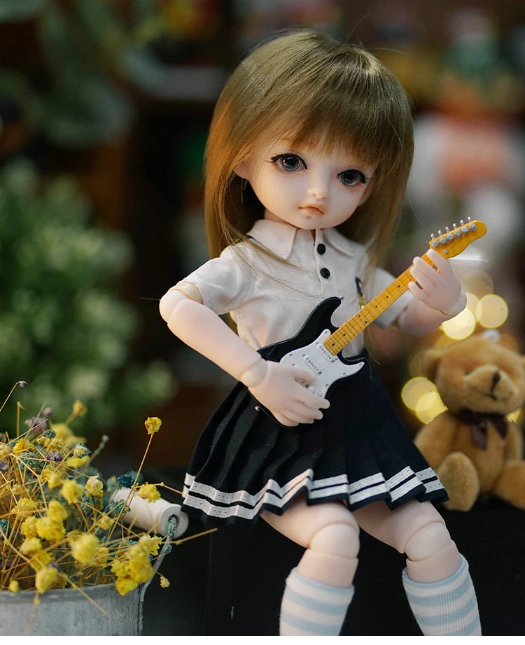 BJD куклы для девочек 30 см кукла в студенческой одежде, кукла для подарка