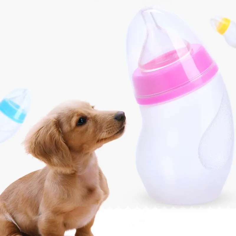 Pet Puppies новорожденный специальный рот изогнутая бутылка для тела 180 мл бутылочка