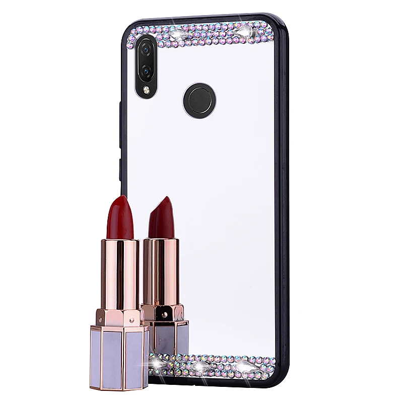 Для Huawei P20 P30 Lite Mate 20 Pro Чехол для телефона блестящее зеркало Силиконовая Защита
