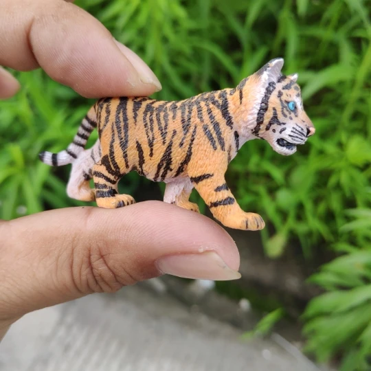 CE identification Baby Bengal tiger Siberia tigerBaby Animal simulation Collection of toys | Игрушки и хобби