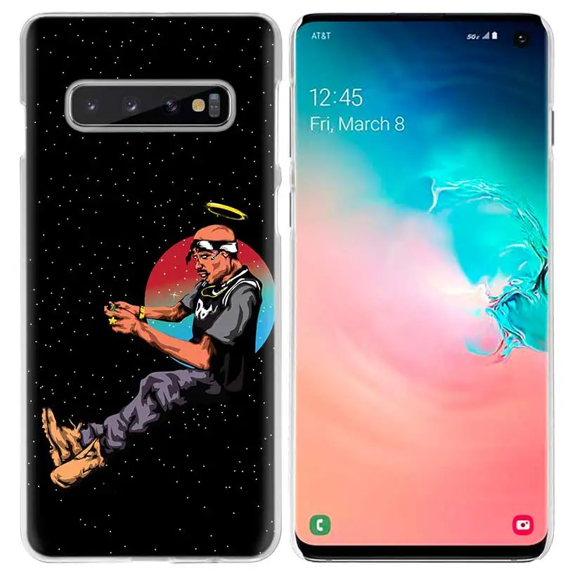 2Pac для телефона с изображением Тупака Амару Шакура чехол для samsung Galaxy S10 5G S10e S9 S8 M30 M20 M10 J4 J6 плюс J8 Note 8 9 прозрачный жесткий чехол для мобильного телефона