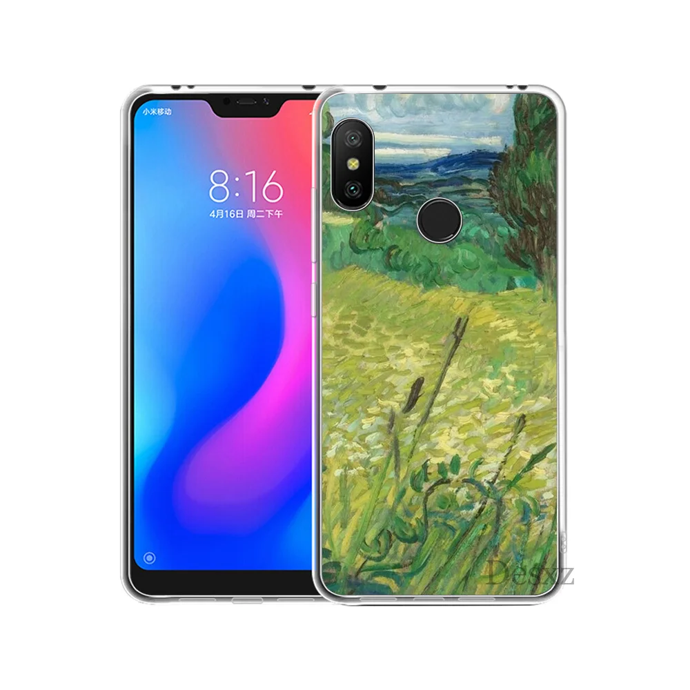 VanGogh чехол для телефона с рисунком &quotКартина маслом&quot Xiaomi Mi 6 8 Lite SE A1 A2 5X 6X Mix 2S F1