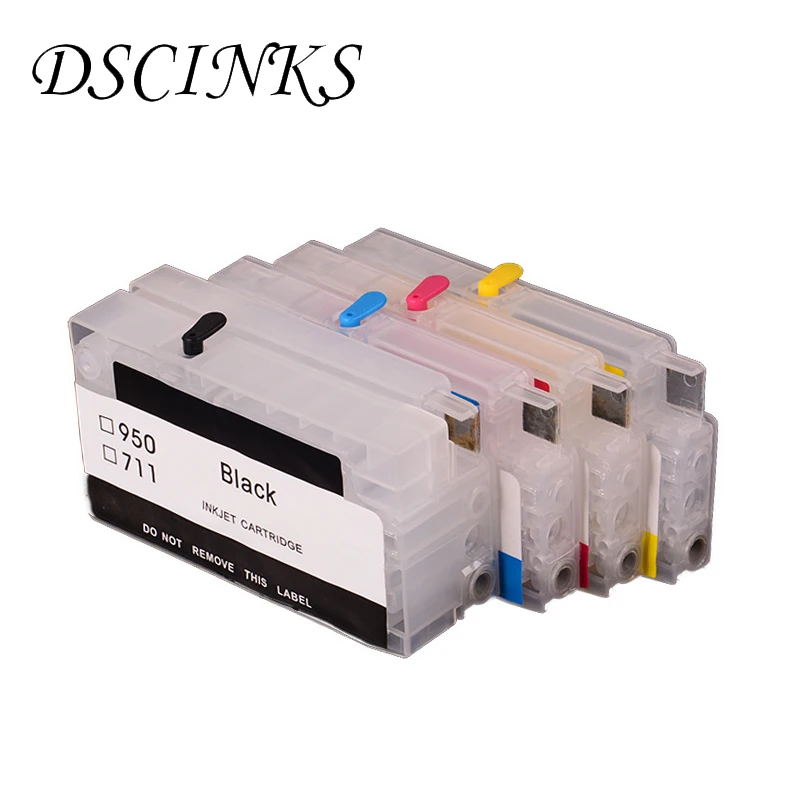 

4 colors 950 951 Refill Ink Cartridge For HP 950XL 951 Officejet Pro 8100 8600 8630 8610 8620 8680 8615 8625 251dw 276dw printer