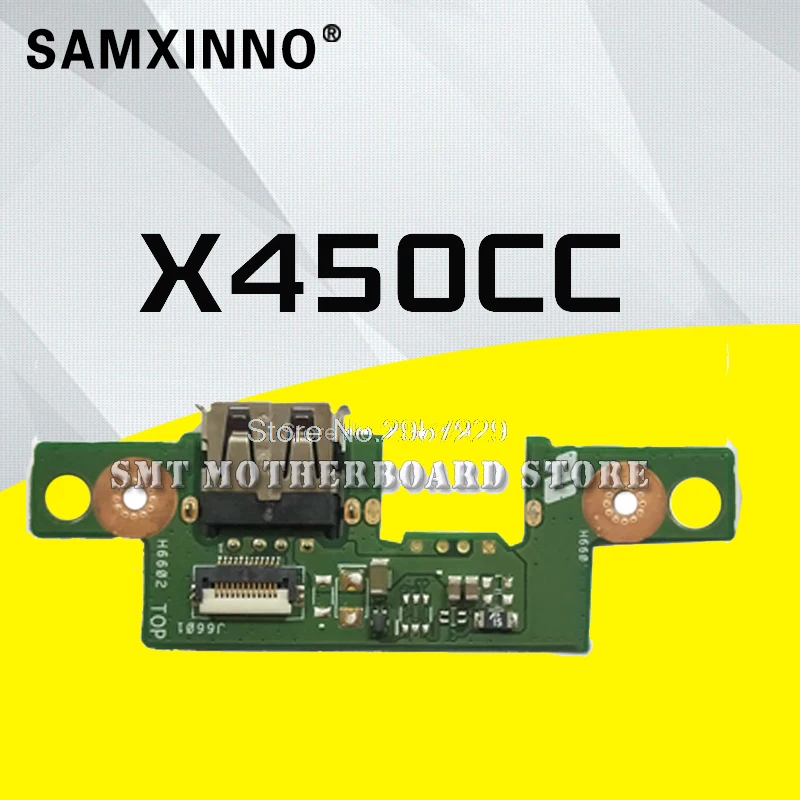 Для For Asus X450CC X450EP X450LD X450VP X450M X452C X450EA /X450MD/ X450LC ноутбук аудио USB IO Плата интерфейса