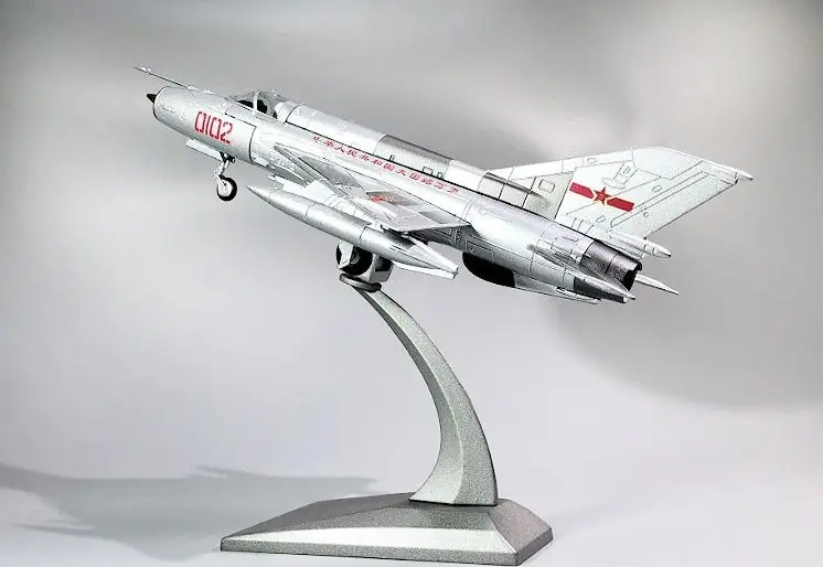 MIG-21 1/72 diecast plane model aircraft WLTK |