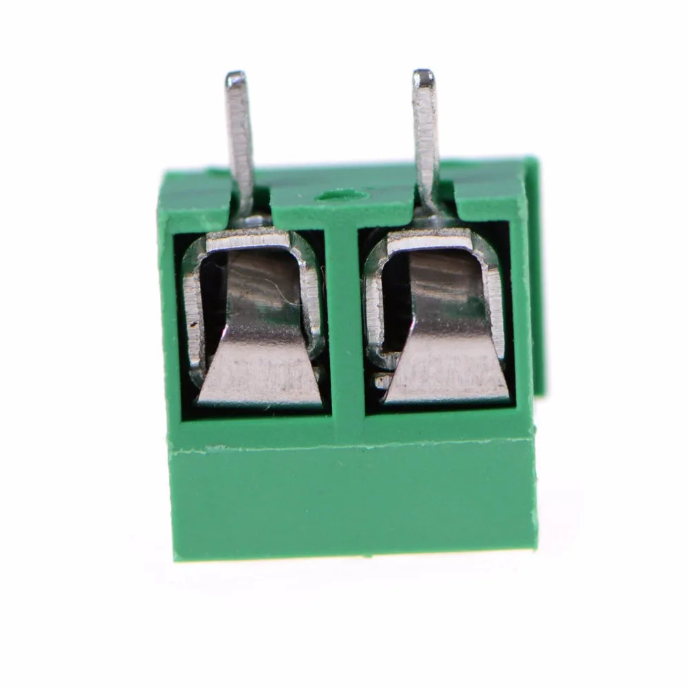 30X шаг 5 0 мм KF301-2P прямые булавки PCB 2 шпильки винтовой терминальный блок разъемов |