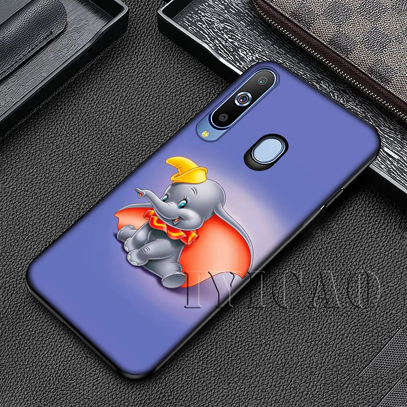 IYICAO Dumbo Слон Мягкий силиконовый чехол для Samsung Galaxy A70 A60 A50 A40 A30 A20 A10 A50S A40S A30S A20E A10S
