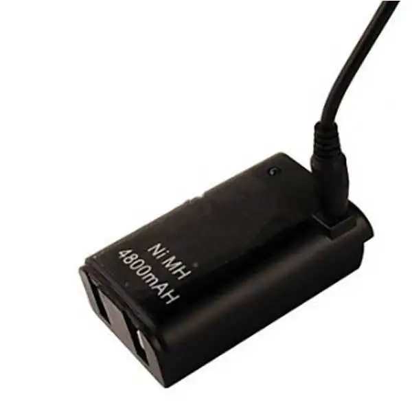 Everson Charging Battery &amp Cable for Xbox 360 Wireless Controller Black | Электроника