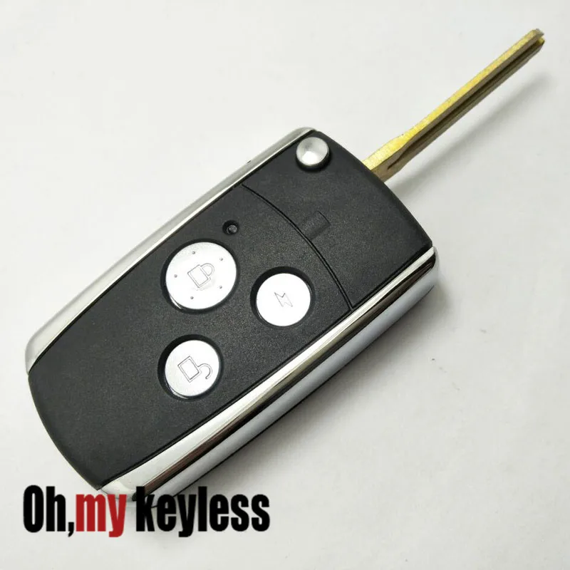 3 Button key shell For toyota Corolla Avalon Camry Matrix RAV4 Venza Yaris modified folding remote case | Автомобили и мотоциклы