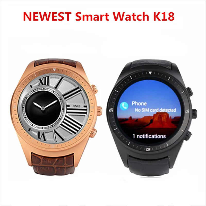 Free Shipping Smart Watch 3G X5 K18 X1 DM365 Android WCDMA WiFi Bluetooth SmartWatch GPS 1.4" AMOLED Display similar Huawe |