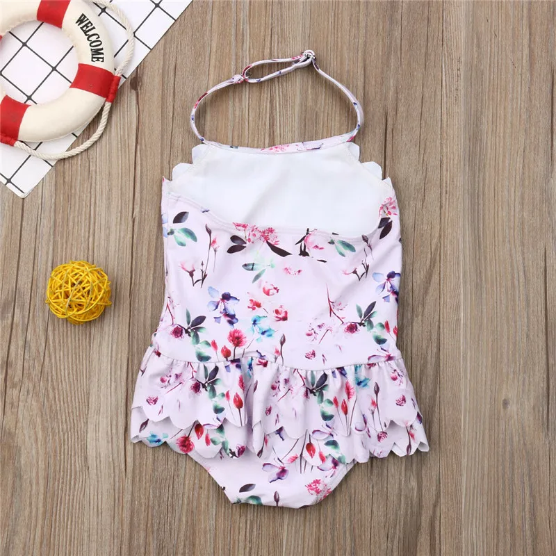 Детский купальный костюм для маленьких девочек Модный комплект бикини с