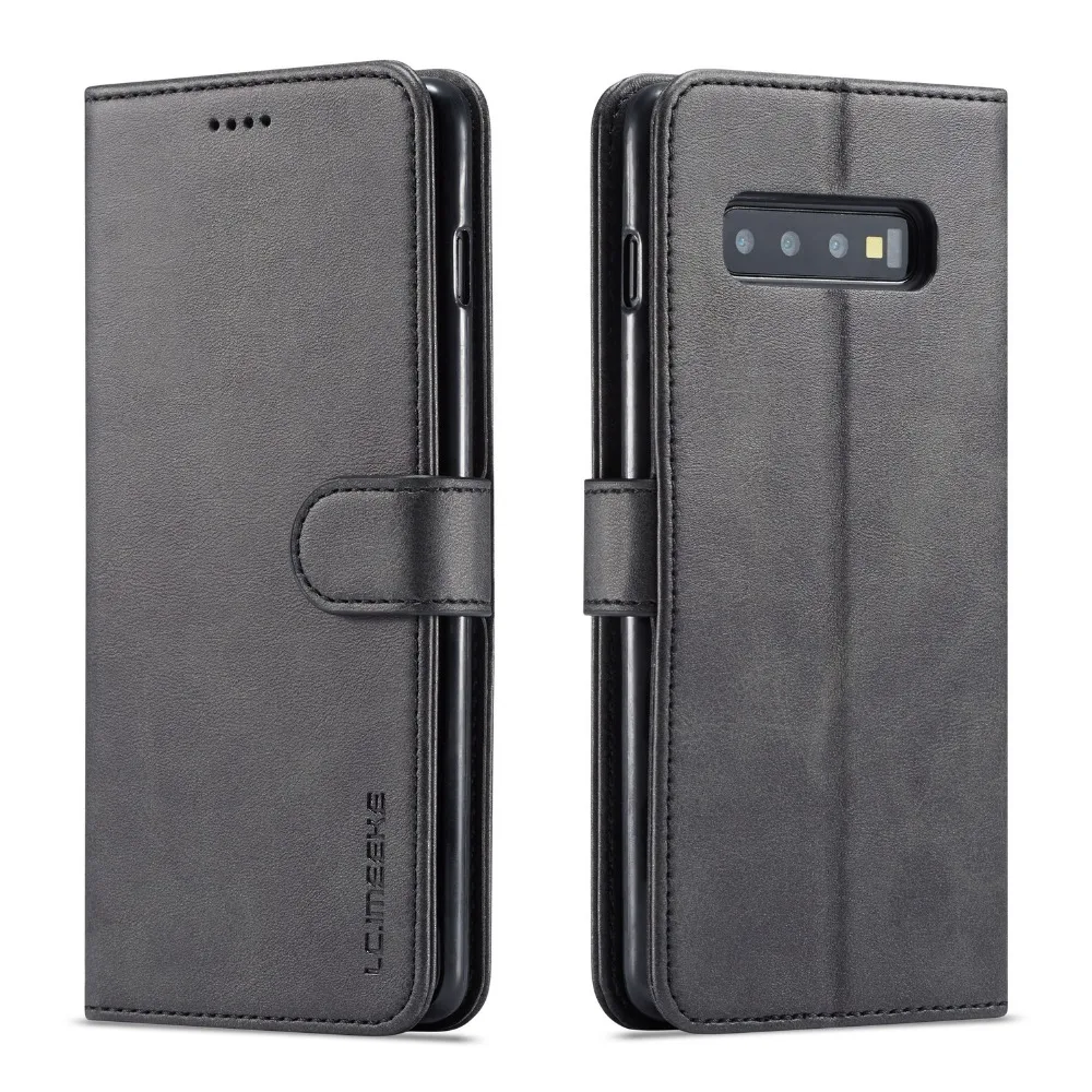 Для samsung Galaxy S10 плюс Чехол роскошный Магнитный кожаный флип чехол S9 S8 A10 A20 A30 A40 A50 A60 A70 M10 M20 M30 чехол-портмоне