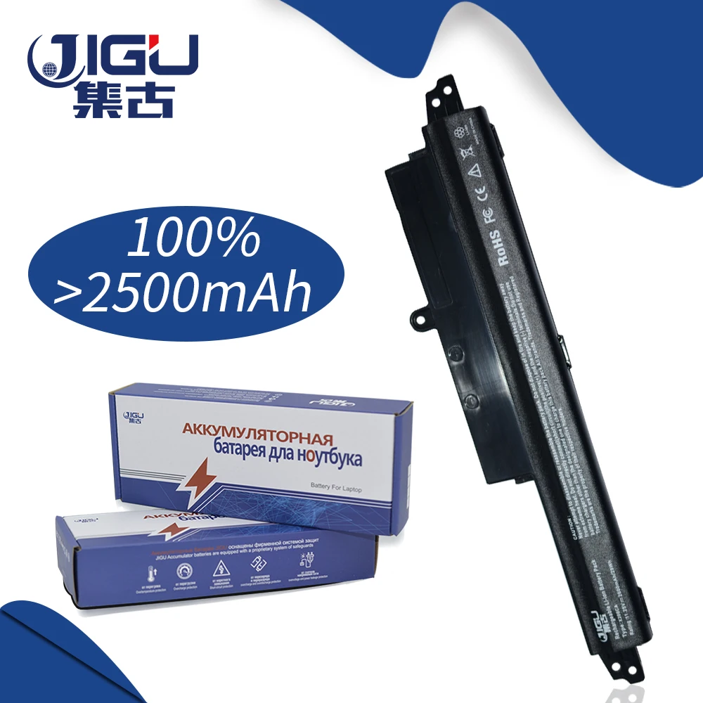 Аккумулятор для ноутбука JIGU A31LM2H A31LM9H A31LMH2 A31N1302 A3INI302 A3lNl302 Asus VivoBook X200ca F200ca F200m F200ma