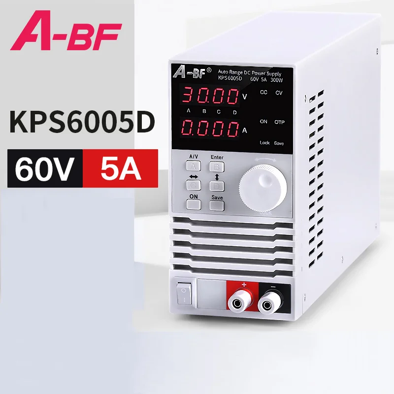 A-BF DC Программируемый Регулируемый источник питания Регулируемый импульсный источник питания высокая мощность постоянное напряжение, высокий ток - Цвет: KPS6005D