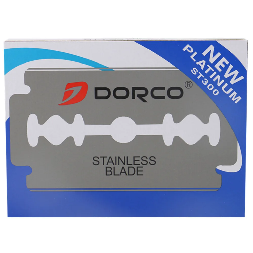 DORCO бритвенное лезвие с двойными краями для безопасного бритья бритва близкого