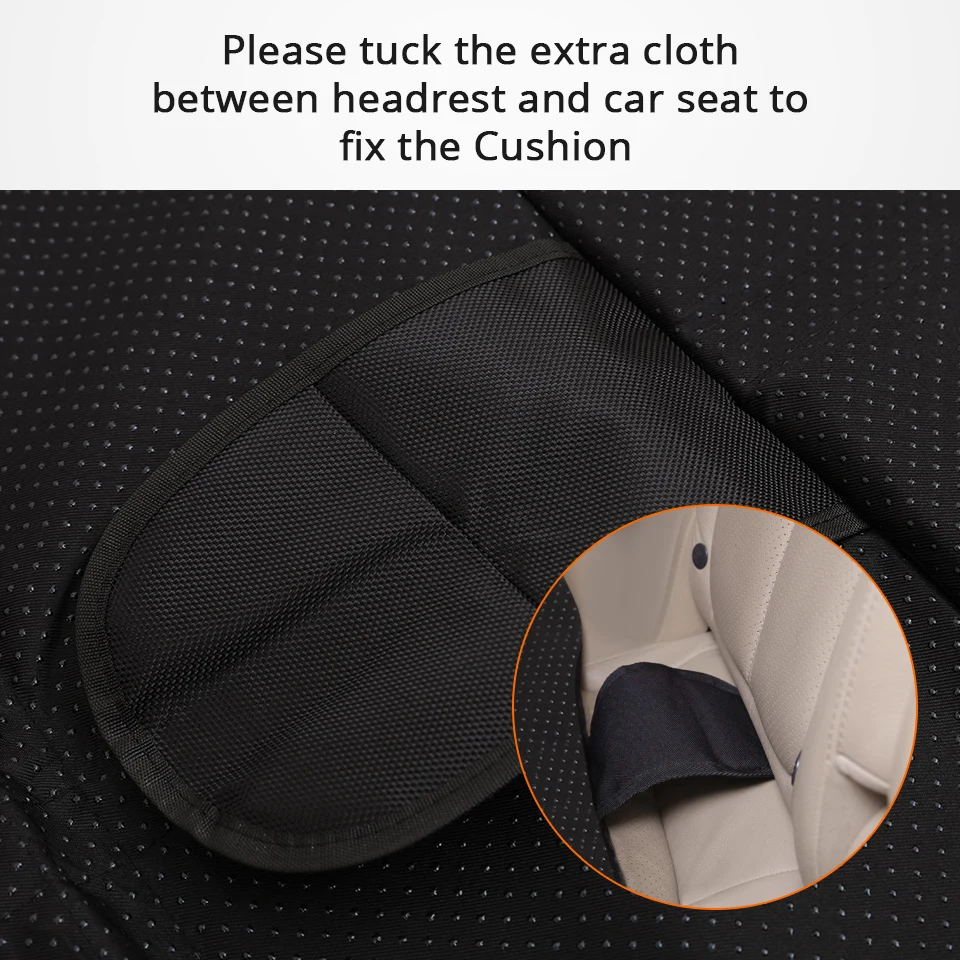 Детское дышащее автомобильное сиденье Противоскользящий коврик из хлопка и