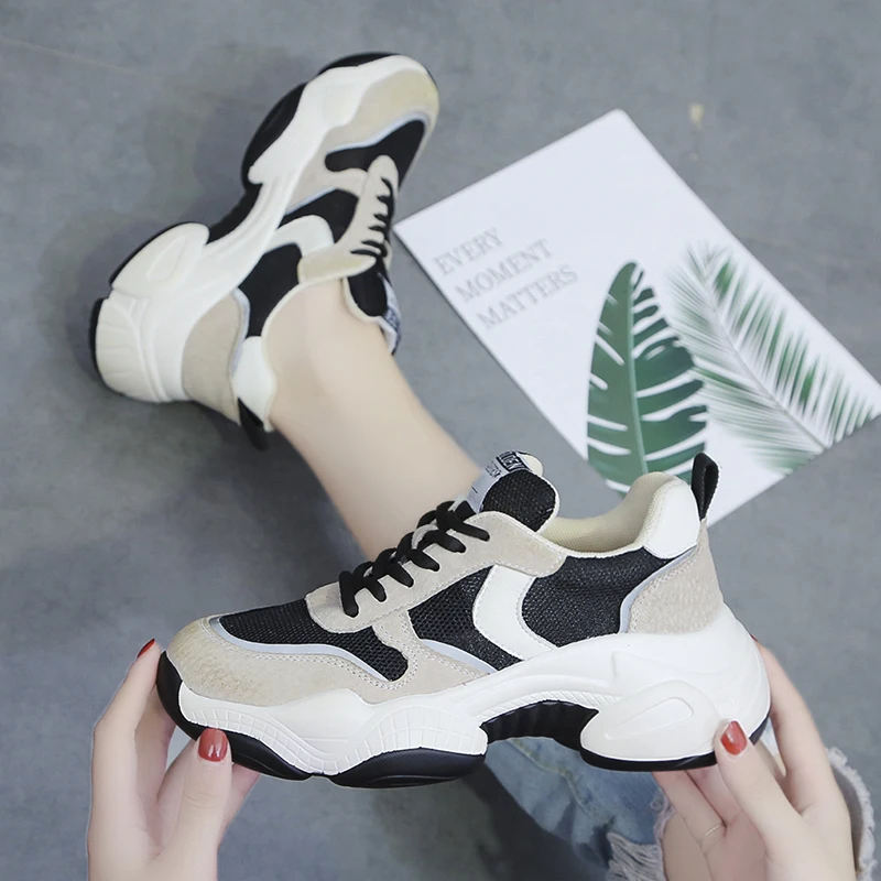 Rimocy/Женская обувь на платформе дышащие кроссовки Mujer 2019 tenis feminino повседневная для