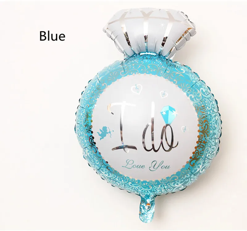 Оптовая продажа 20 штук свадебные шары для украшения &quotя&quot перстень украшенный