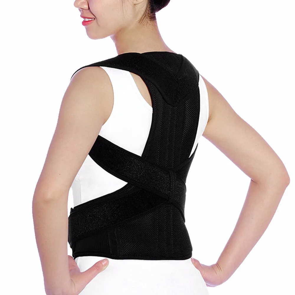 Черный Корсет для спины корректор для похудения Корректирующее белье для тела мужской жилет Колонка прямое плечо Корректирующее белье для мужчин Утягивающее Корректирующее белье для тела - Цвет: Черный