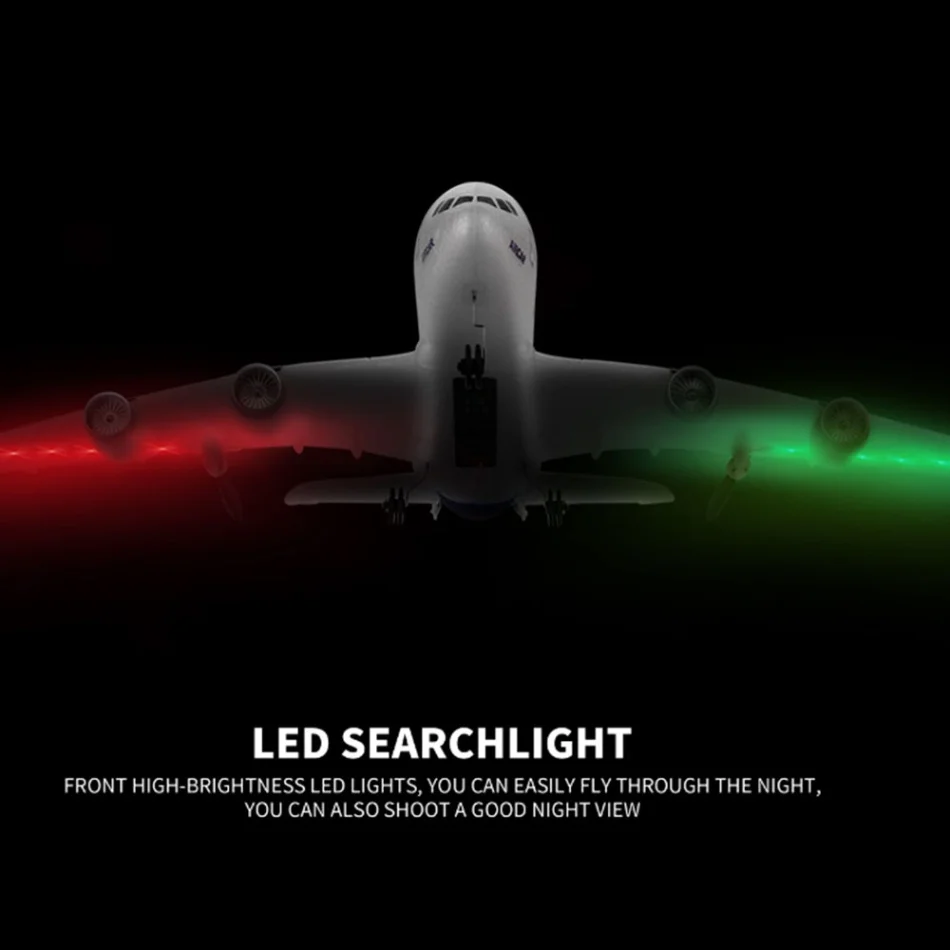 Wltoys XK A120 Airbus A380 модель самолета с дистанционным управлением 2 4G 3CH EPP RC самолет