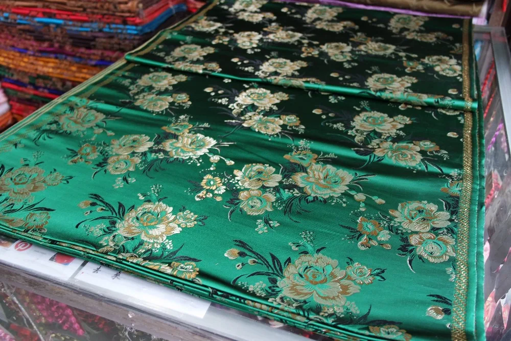 Китайская традиционная парча полиэстр 75 см ширина чонсам подушка qipao