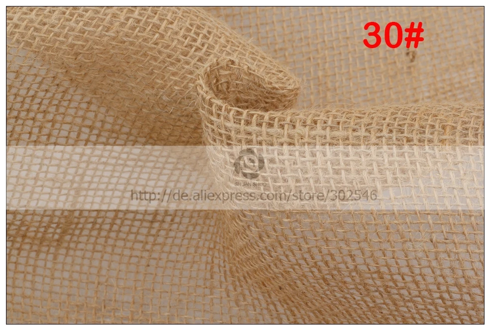 ShuanShuo 30#- 80# мешок из джутовой ткани, льняная ткань для ручной работы, сумки для хранения, рождественские украшения 160*50 см