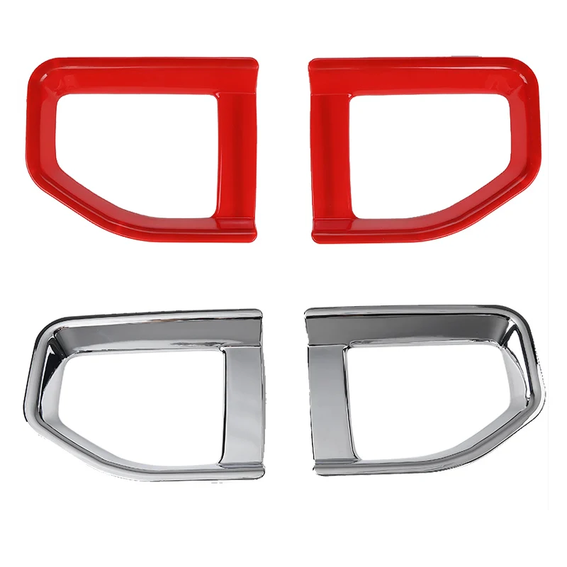 For Jeep Wrangler Rear Bumper Fog Light Decorated Frame Cover 2018 ACA116 | Автомобили и мотоциклы