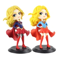 14cm q posket super girl qposket doll pvc figure collectible model toys for girls gifts dolls
