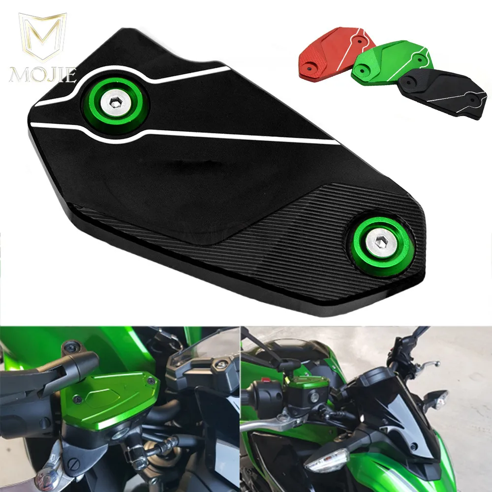 Крышка Резервуара тормозной жидкости для мотоцикла Kawasaki ER6N ER 6N CNC алюминиевая