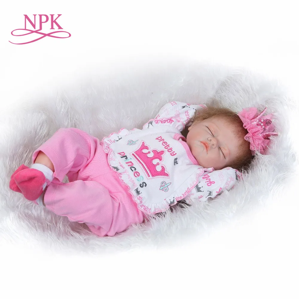 Кукла Reborn 55 см Реалистичная силиконовая для маленьких мальчиков|silicone baby boy dolls|reborn