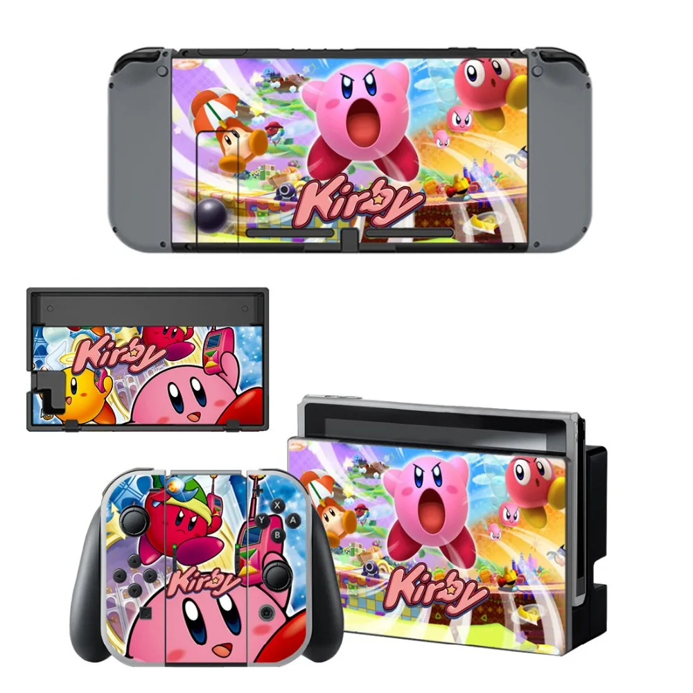 Наклейка s аксессуары для кожи игровая наклейка Kirby пульта управления и NS