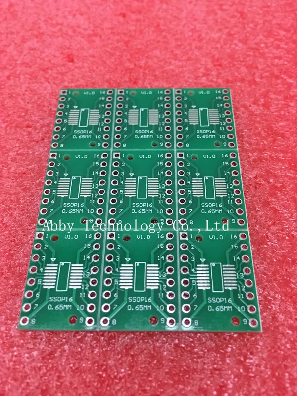 

20PCS TSSOP16 SSOP16 MSOP16 SO16 SOP16 SOIC16 turn DIP16 1.27MM / 0.65MM IC adapter Socket / Adapter plate / PCB