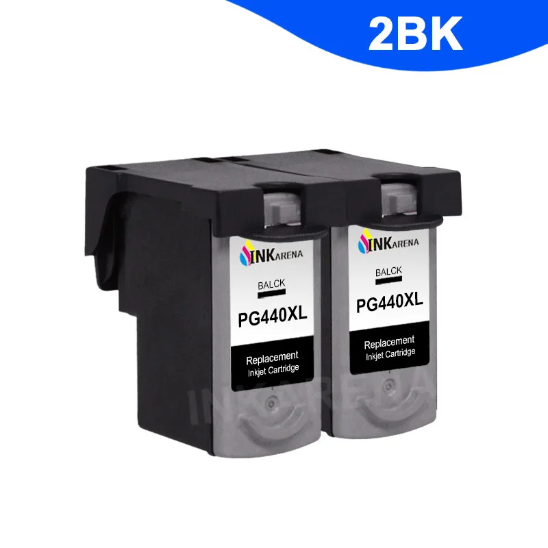 Для Canon PG 440 CL 441 PG-440 CL-441 чернильный картридж PG440 CL441 PIXMA MG2180 MG3180 MG4180 MG4280 MX378 струйный принтер чернила Наборы - Цвет: PG440XL BK X 2