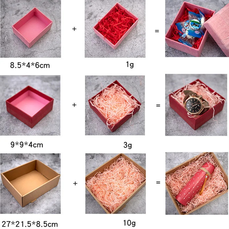 20 г/упак. рафия измельченная бумажная упаковка для свадебной вечеринки DIY