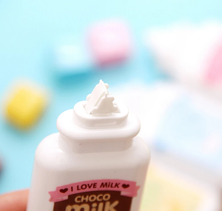 24 шт./лот Творческий Молоко Бутылка Коррекция Ленты исправление Жидкостей Школа