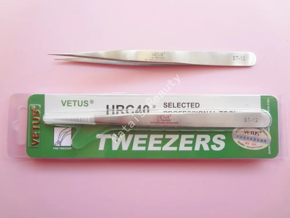 

Individual Eyelash Extension Tweezers Stainless Mink Volume Eyelashes Lashes Tweezer Makeup Pinzas Cejas Tools