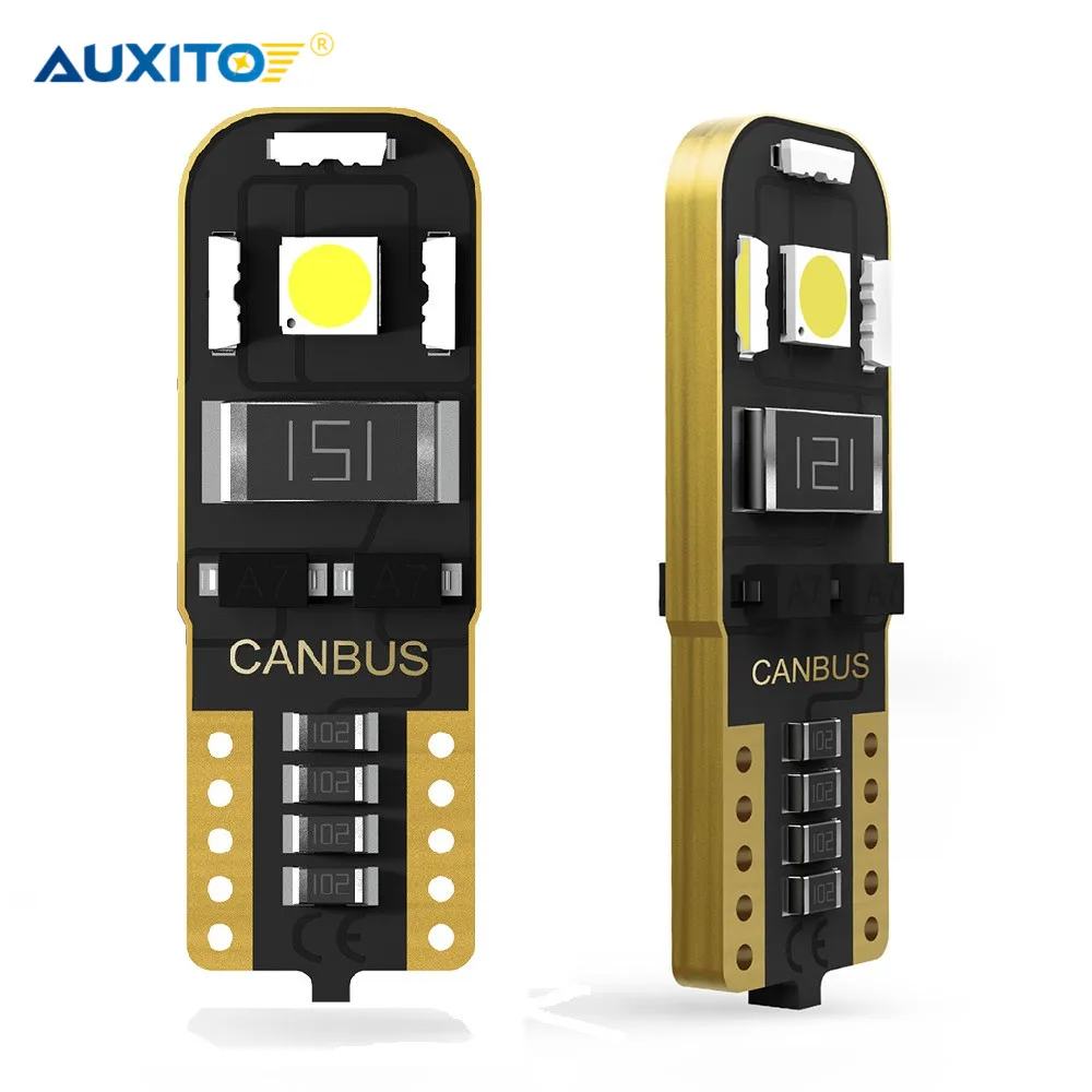 2 шт. автомобисветильник СВЕТОДИОДНЫЕ Лампы CANBUS T10 W5W 12 В для Toyota C HR Corolla Rav4 Hyundai Tucson