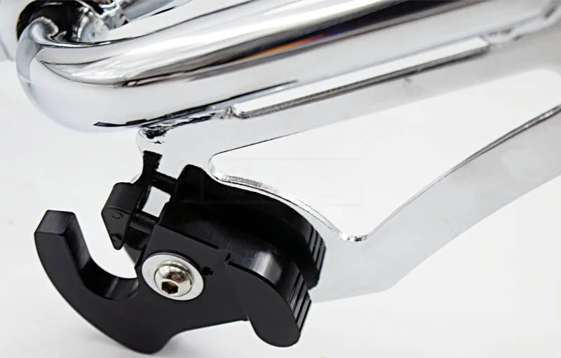 Мотоцикл регулируемая спинка Сисси Бар багажная стойка для Harley Touring Electra Glide 2009 до Road Street Glide CVO FLHT