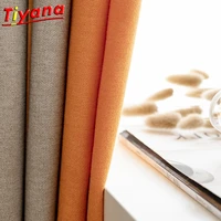 blackout curtains for the bedroom solid colors curtains for the living room window orange gold curtains blinds customized s1140