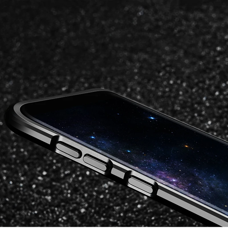 Роскошный чехол для Samsung Galaxy S8/S8 Plus 2 в 1 тонкая металлическая рамка + акриловая