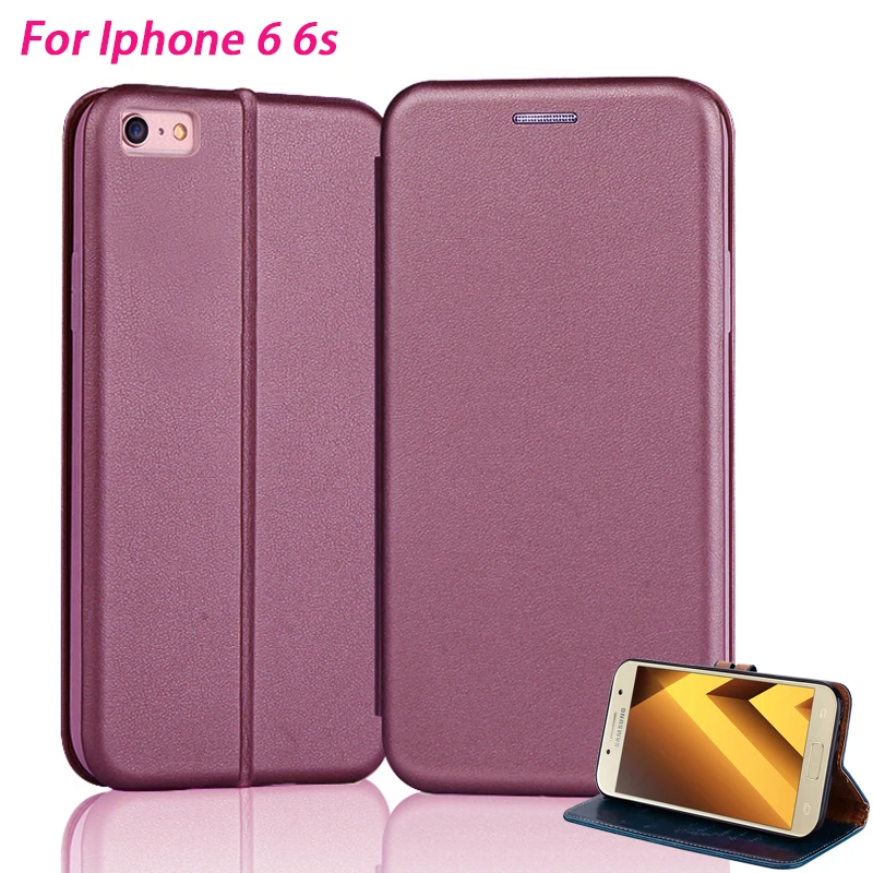 YueTuo кожи я coque чехол для apple iphone 6s 6 4 7 &quotЧехол книжка задней панели телефона на с