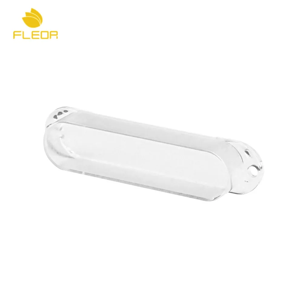 Чехол для гитарного пикапа с одной катушкой Flor 3 шт. без отверстия прозрачный