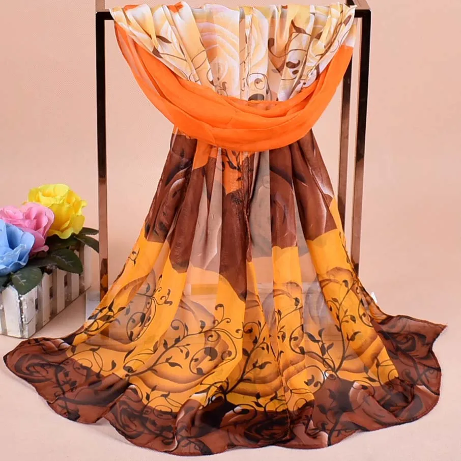 Женские шарфы в европейском и американском британском стиле шелковый шарф сезон