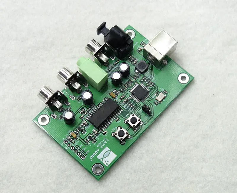 USB к I2S IIS волоконно коаксиальный выход S/PDIF HiFi DAC декодер OTG внешняя звуковая карта