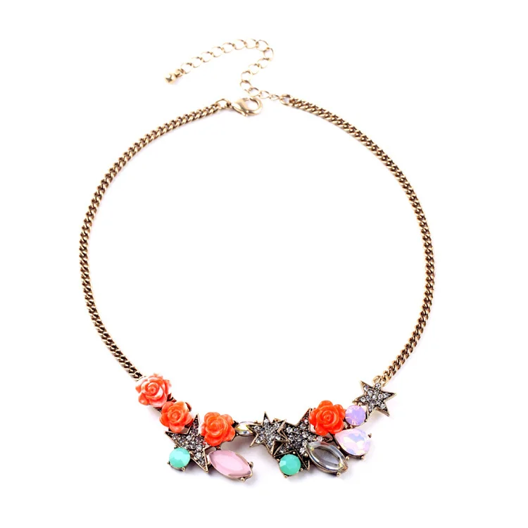 Современные женские повседневные воротники ожерелье милый дизайн 2015 Звезда