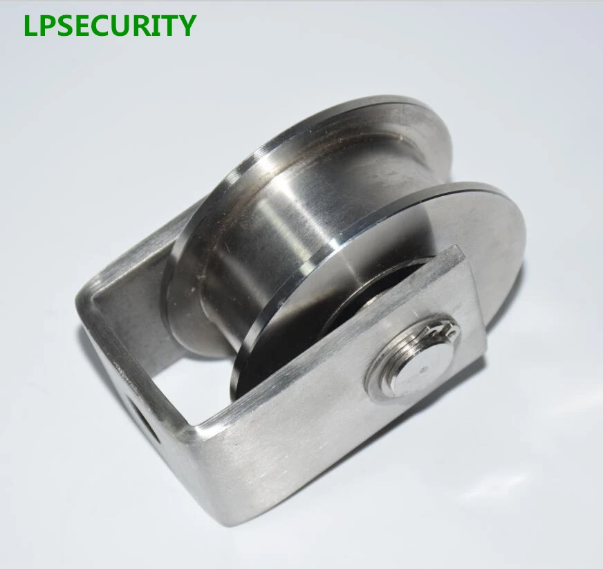 LPSECURITY 304 ролик для стальных ворот/горка ворот/колесо ворот/шкив ворот с канавкой h